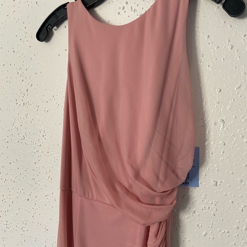 NWT David’s Bridal Bridesmaids Dress | Ballet Color | SIZE 0 | Formal Dress